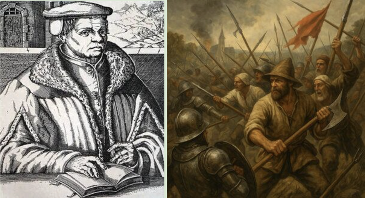 Die Verteidigung theologischer Rechte mit Waffen